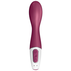 Satisfyer Vibro connecté Hot Spot Satisfyer 20cm Mauve